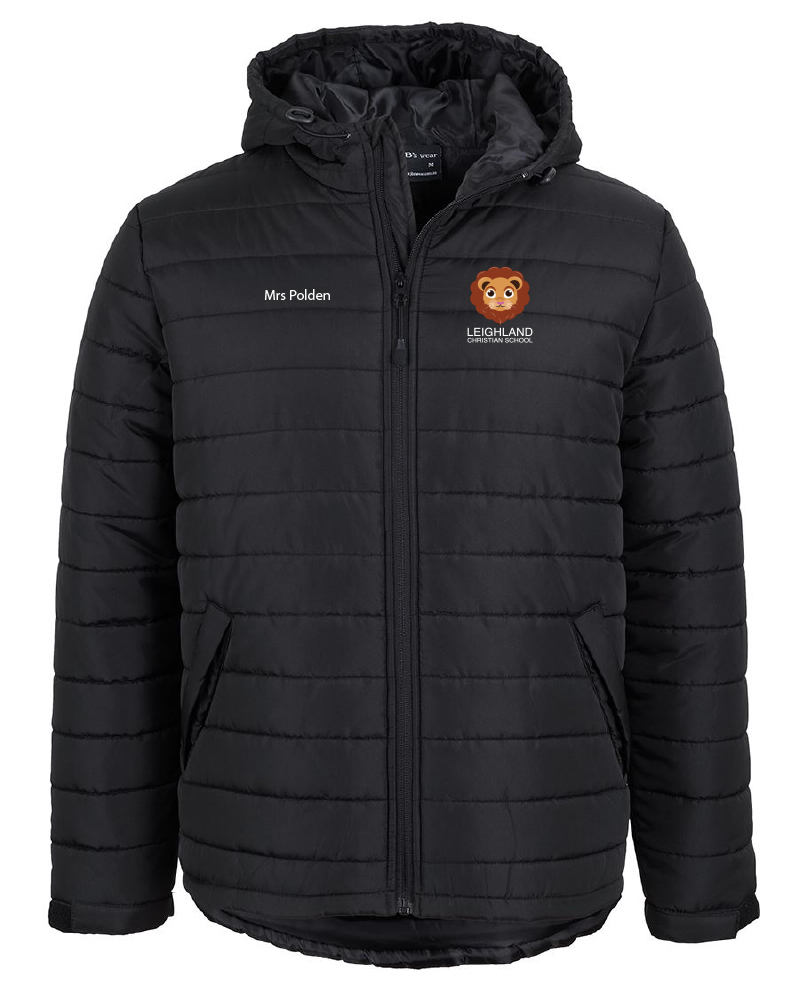 JB'S HOODED PUFFER JACKET - Image 2