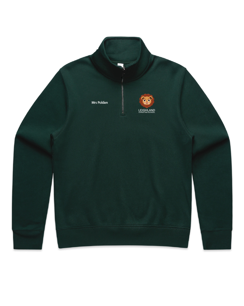 ASCOLOUR WOMEN'S STENCIL HALF ZIP CREW - Image 2