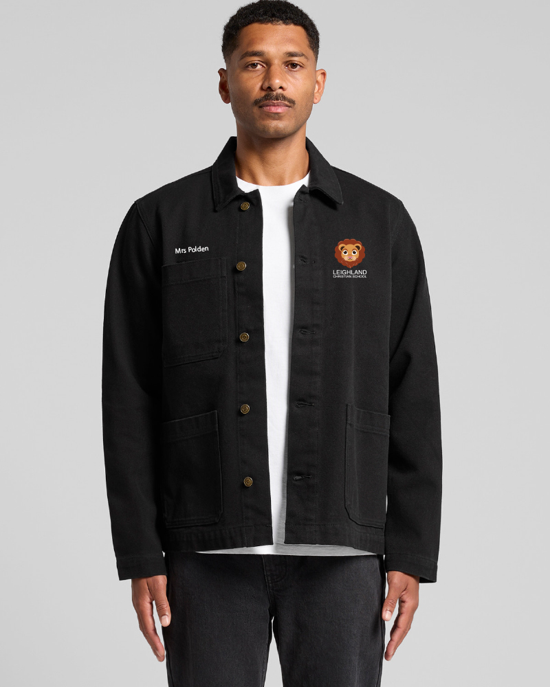 ASCOLOUR MEN'S CANVAS CHORE JACKET - Image 2