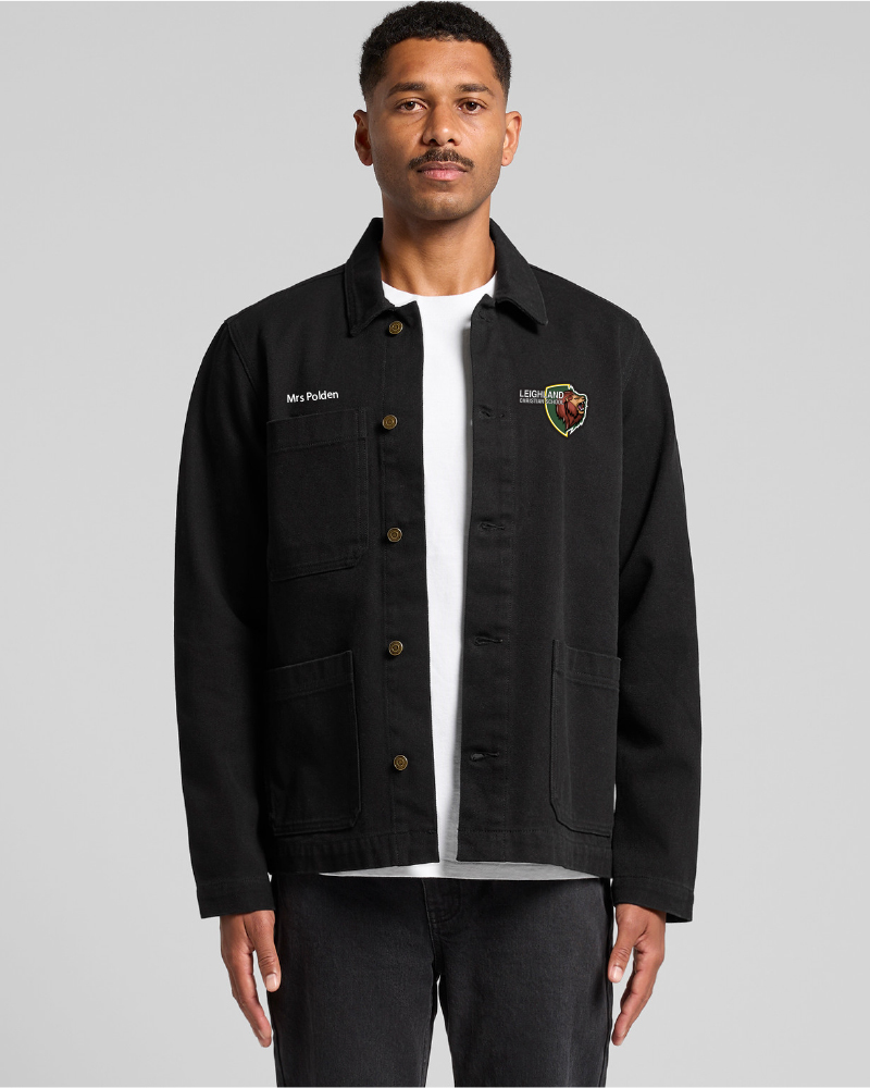 ASCOLOUR MEN'S CANVAS CHORE JACKET
