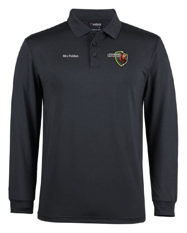 JB'S PODIUM L/S STRETCH POLO