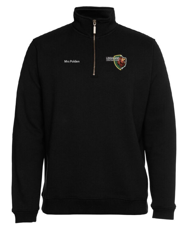 JB'S C OF C BRASS 1/2 ZIP SWEAT